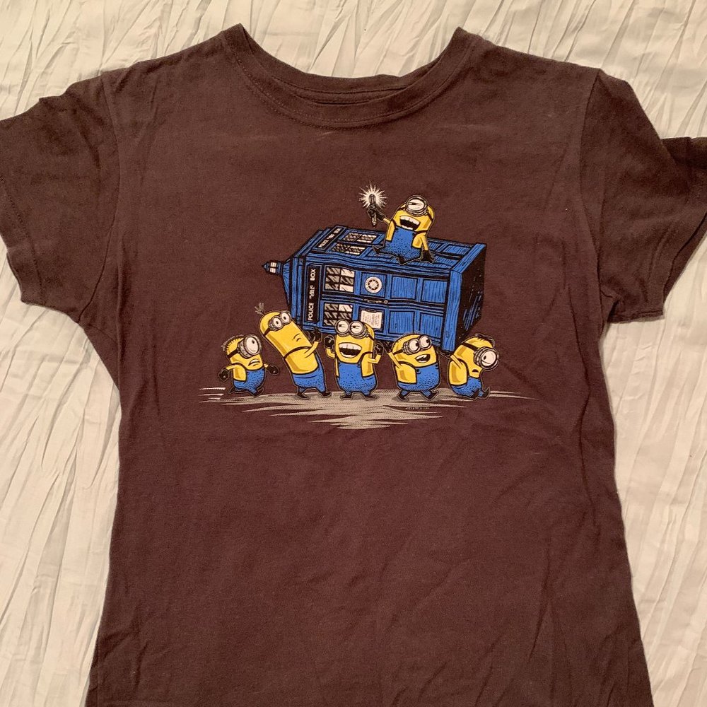 Minions Doctor Who/Tardis Tee